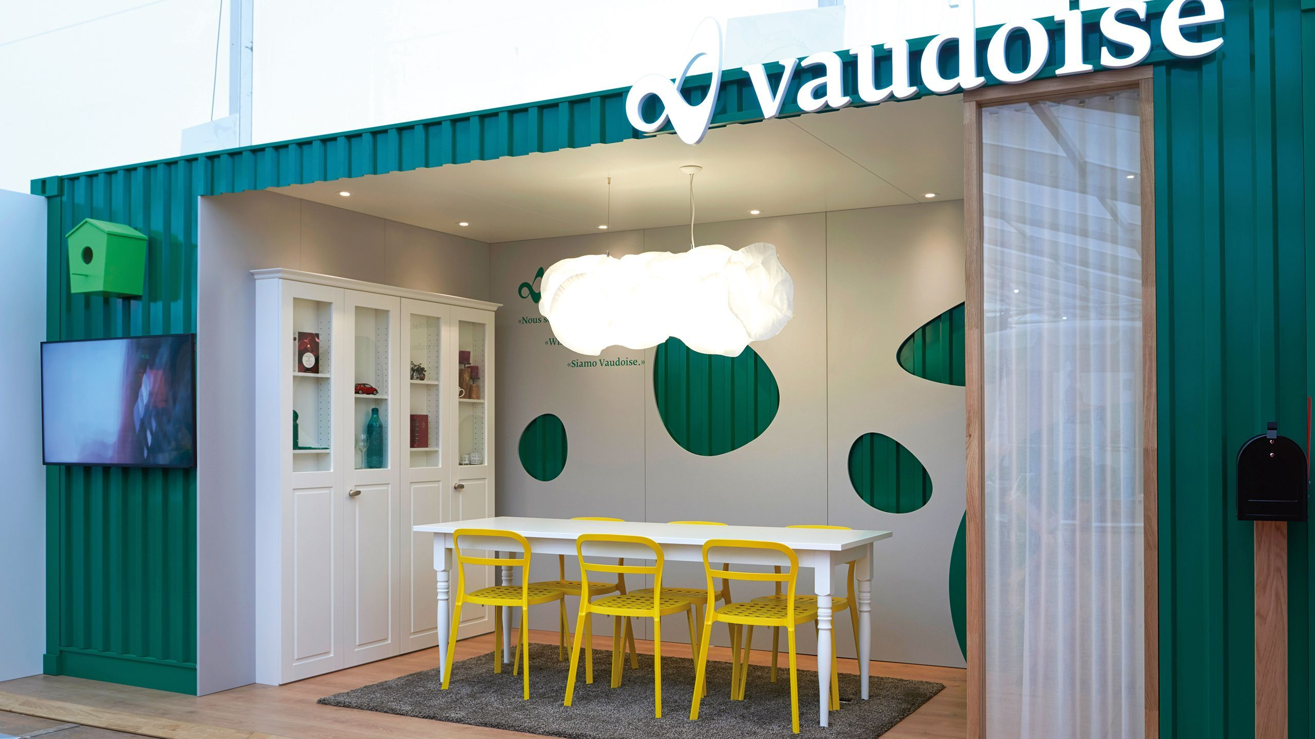 Flexible Stand Concept for Vaudoise Trade Shows