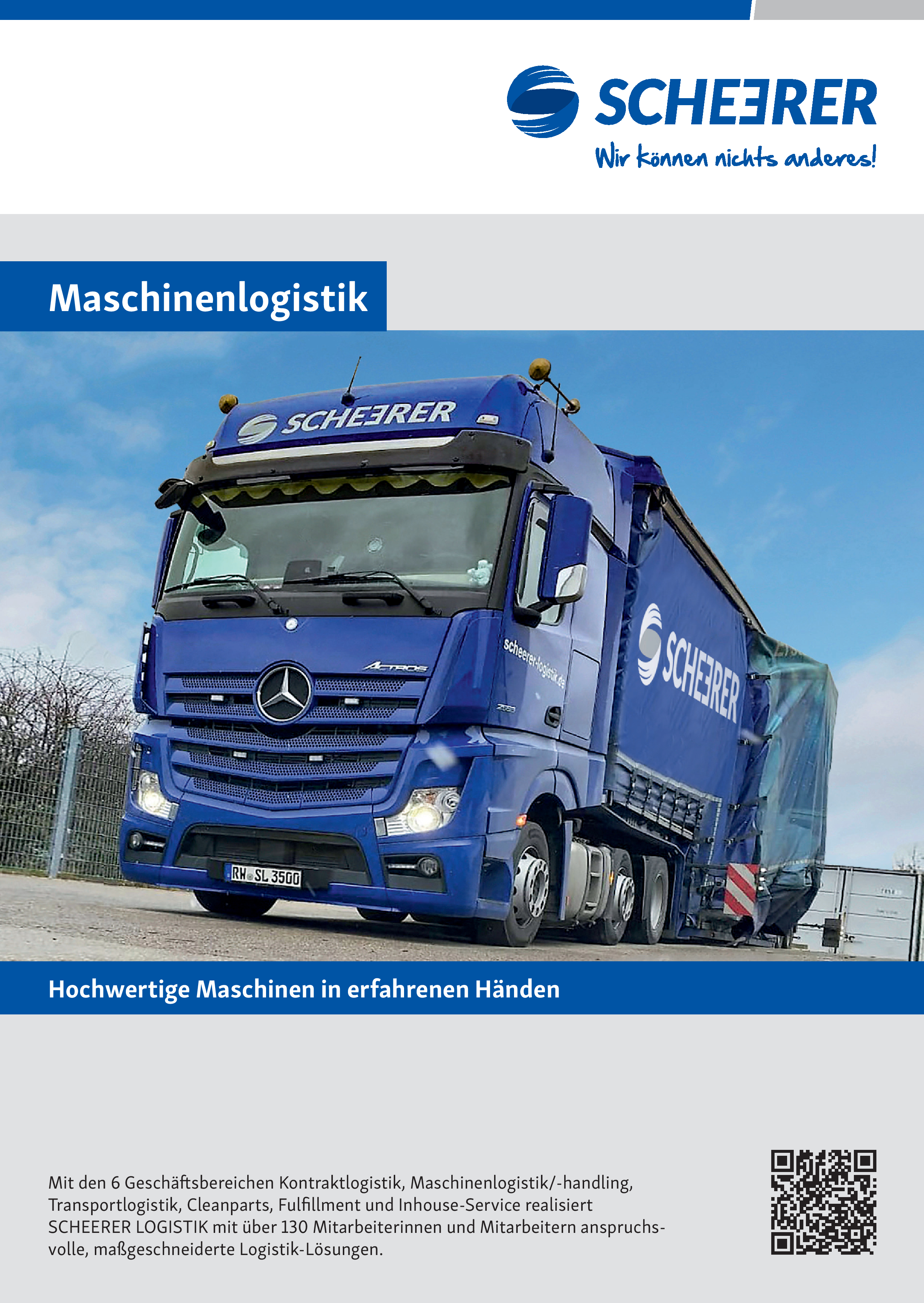 Machine/Transport Logistics