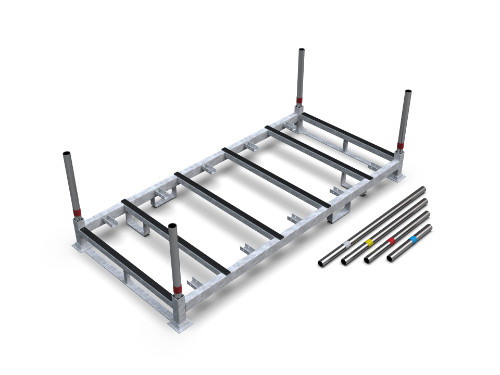 Rack pallets