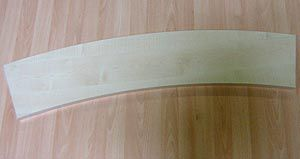 Freeform Countertop with Melamine Resin Edge All Around