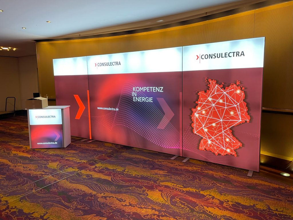 LED exhibition wall for mobile use at all types of trade shows