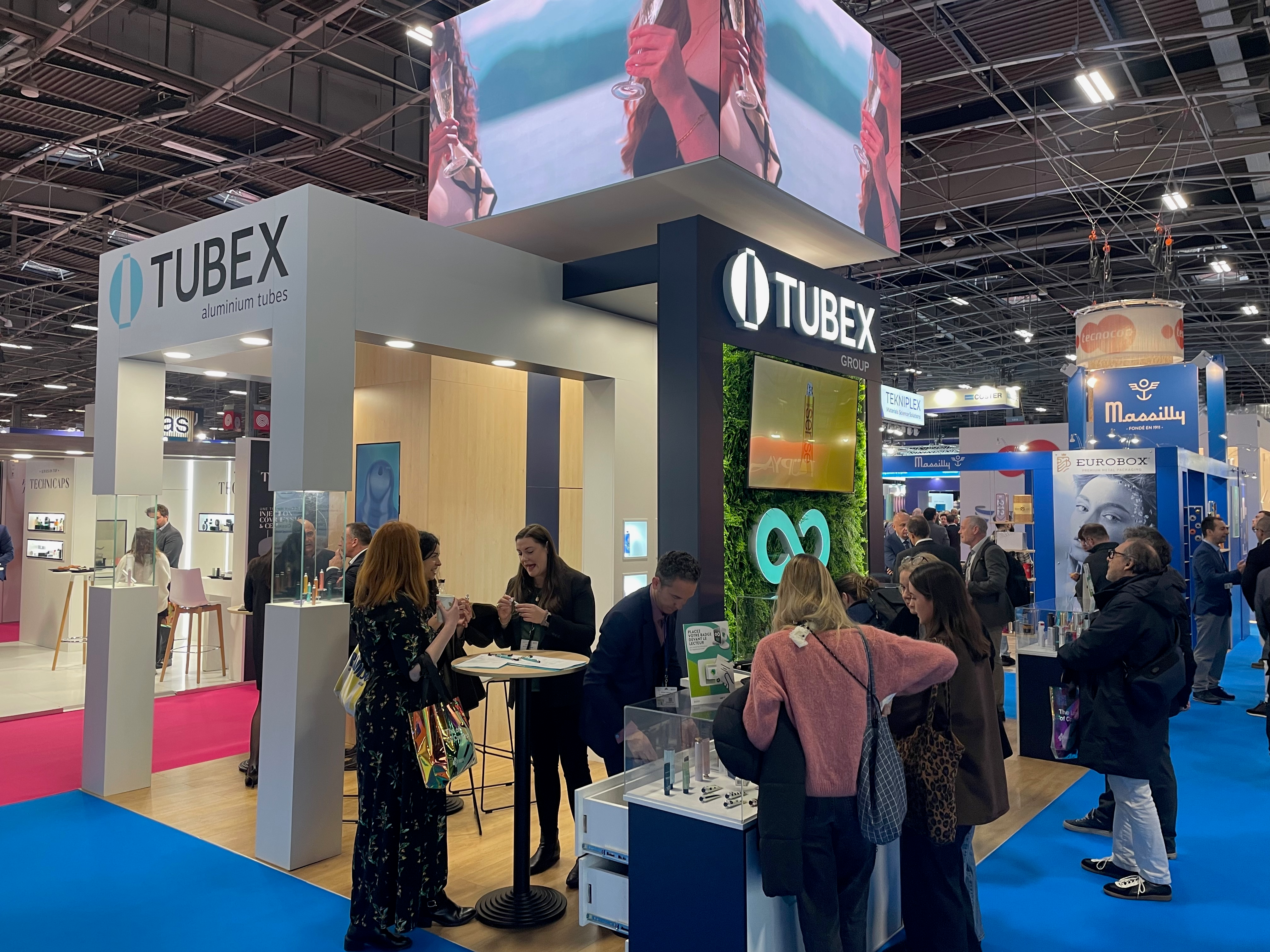 Exhibition construction with precise planning and sustainable solutions