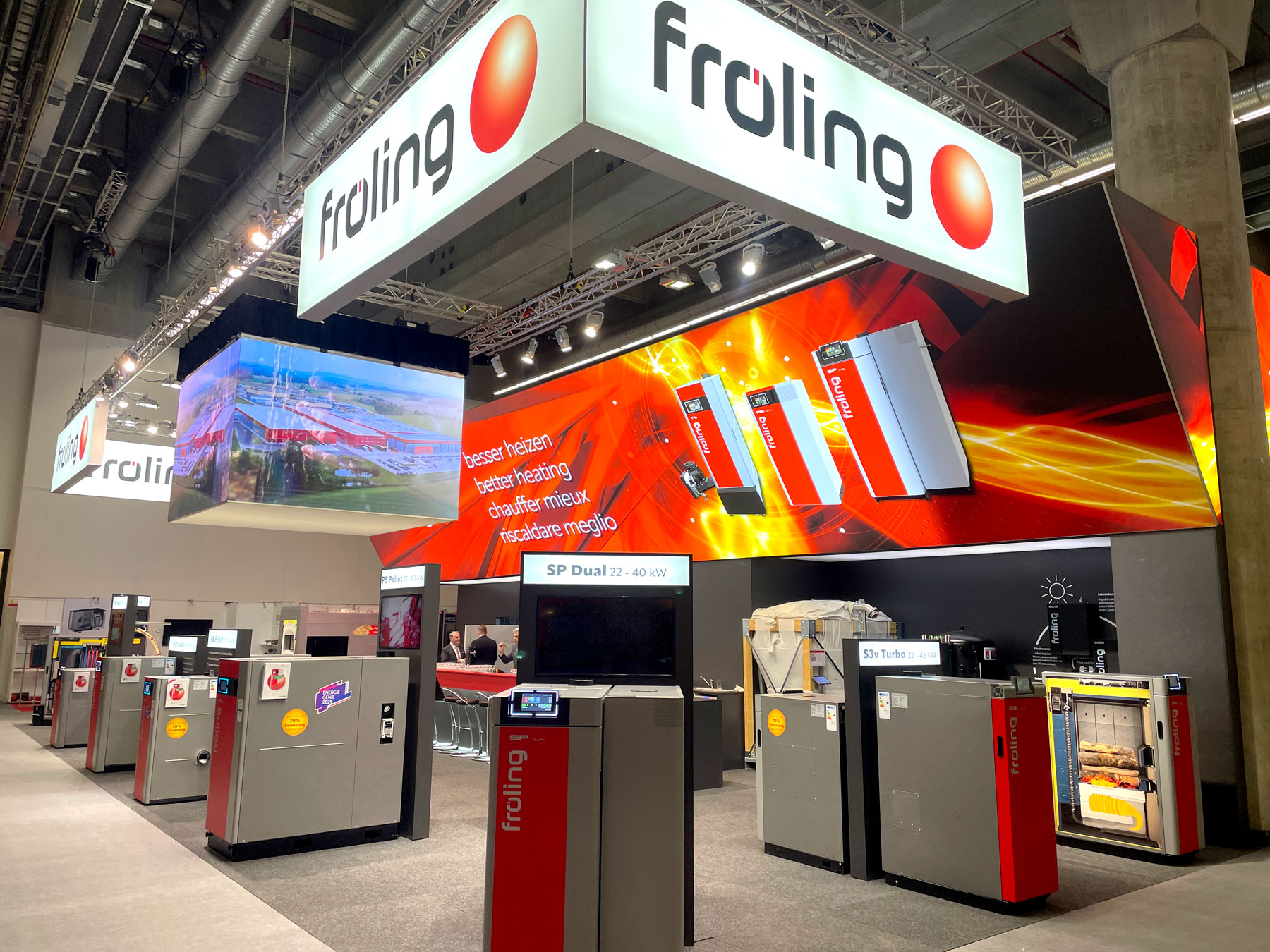 Trade show booth design with thoughtful conception and 3D planning