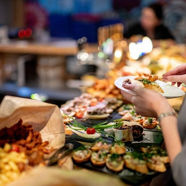 At your wedding, we are the flexible catering service when you dare.