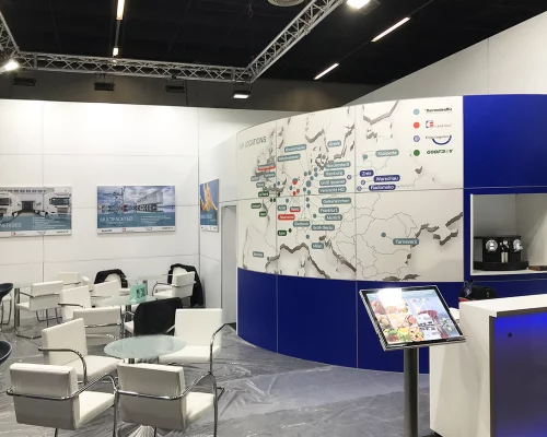 International Exhibition Construction EU & UK – Feldes & Moll | Planning, Logistics & Execution for Cross-Border Exhibition Appearances