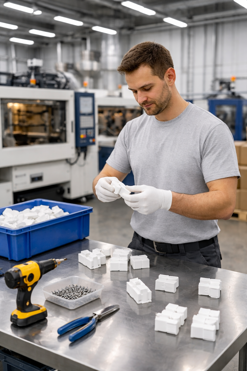 Production Assistant Plastic – Qualified Personnel for Plastic Processing via ANÜ