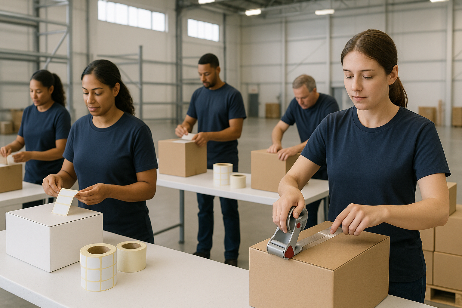 Production Assistants in the Packaging Industry – Qualified Personnel for Packaging via ANÜ