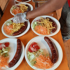 Catering with a wide selection of dishes
