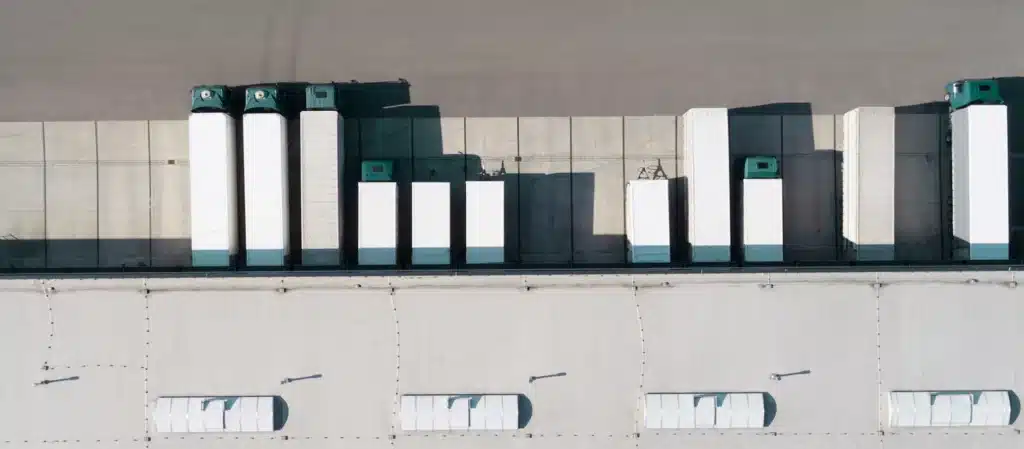 Storage with ISO-compliant areas
