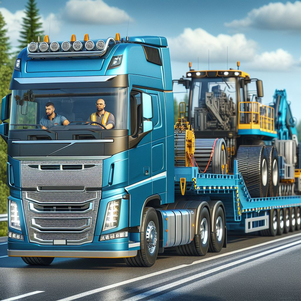 Truck forwarding and transport solutions for partial loads, full loads, machine transports, and cargo handling in Europe