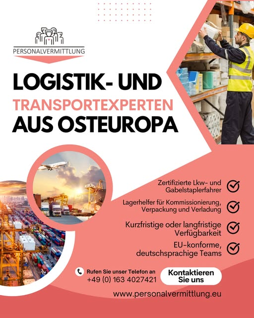Logistics & Transport Experts from Eastern Europe - Reliable & Flexible