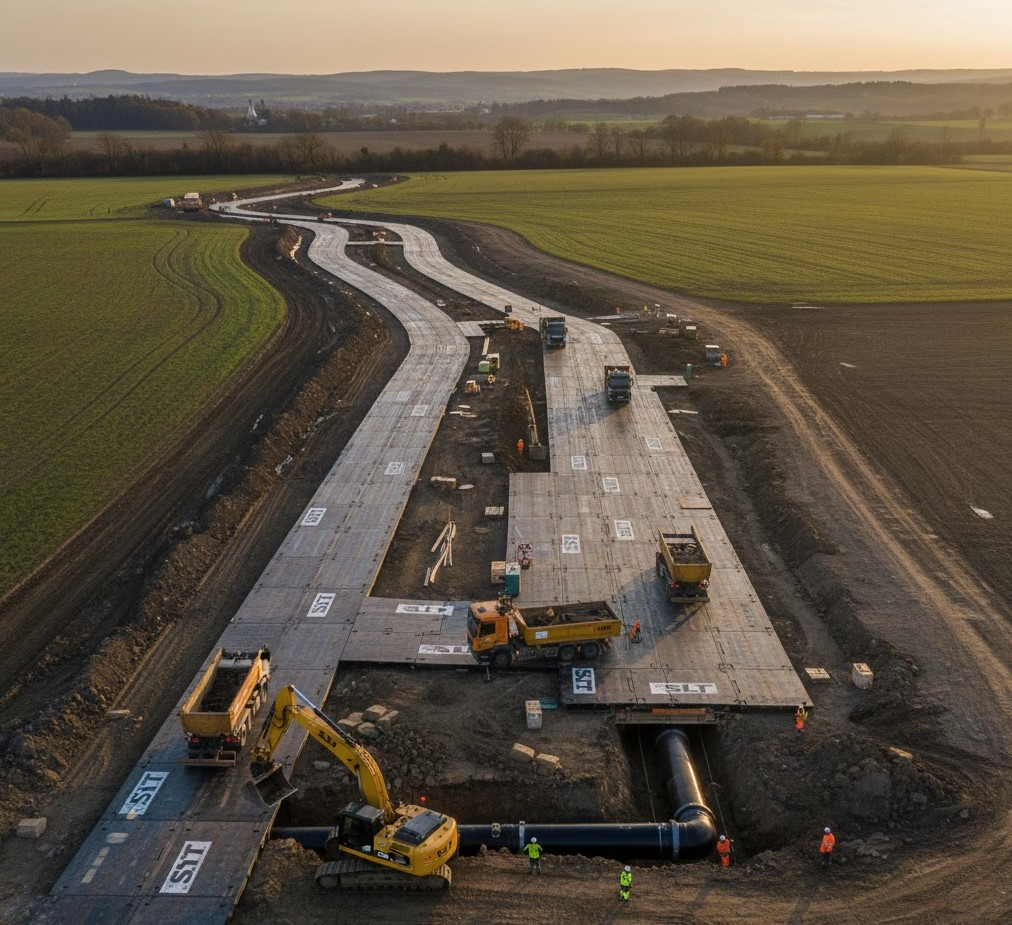 Pipeline Rehabilitation – Temporary Paths & Infrastructure by SLT