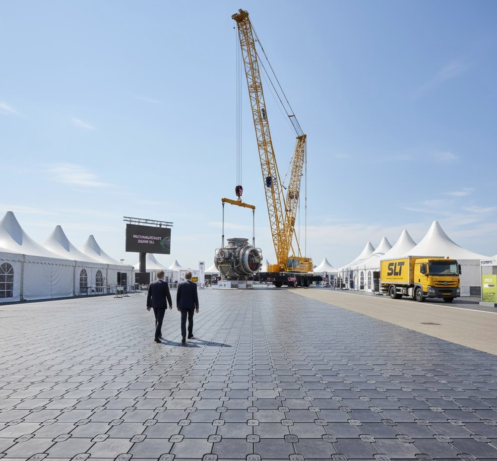 Temporary Spaces for Exhibitions & Events – Solutions from SLT