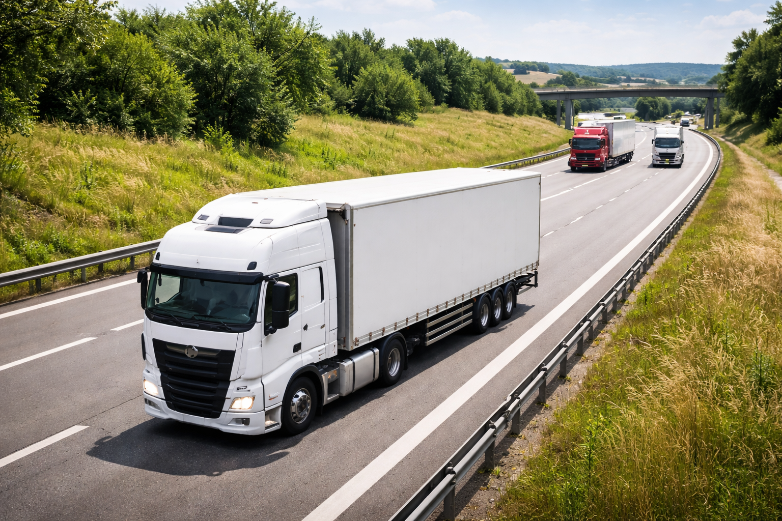 Road transport for flexible and timely deliveries