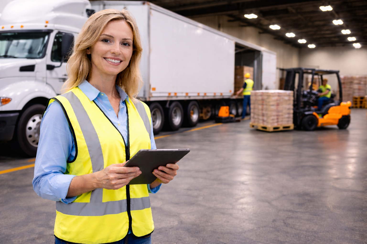 Transport service for flexible and reliable goods movement
