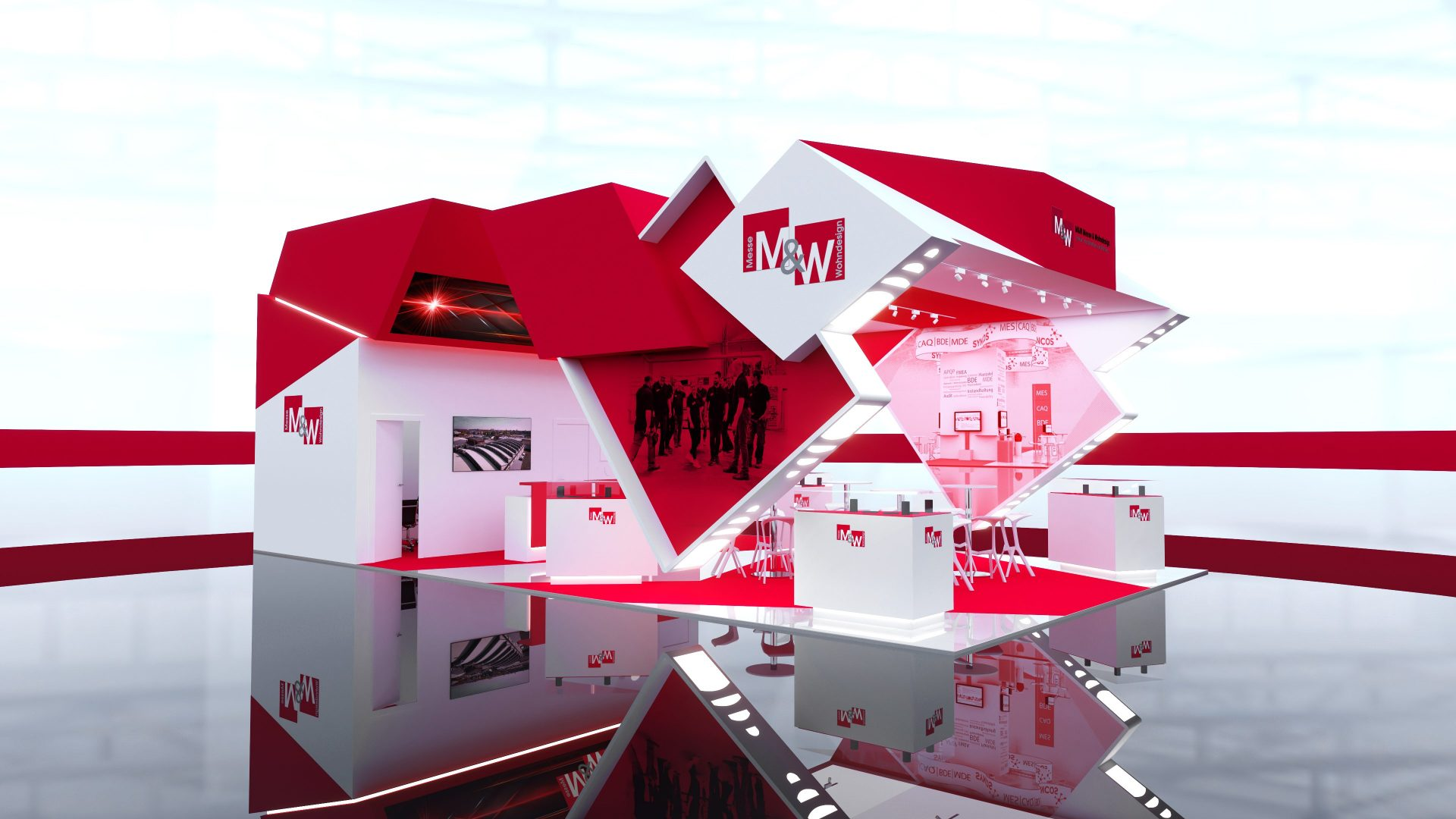 Interactive Trade Show Booth or Showroom