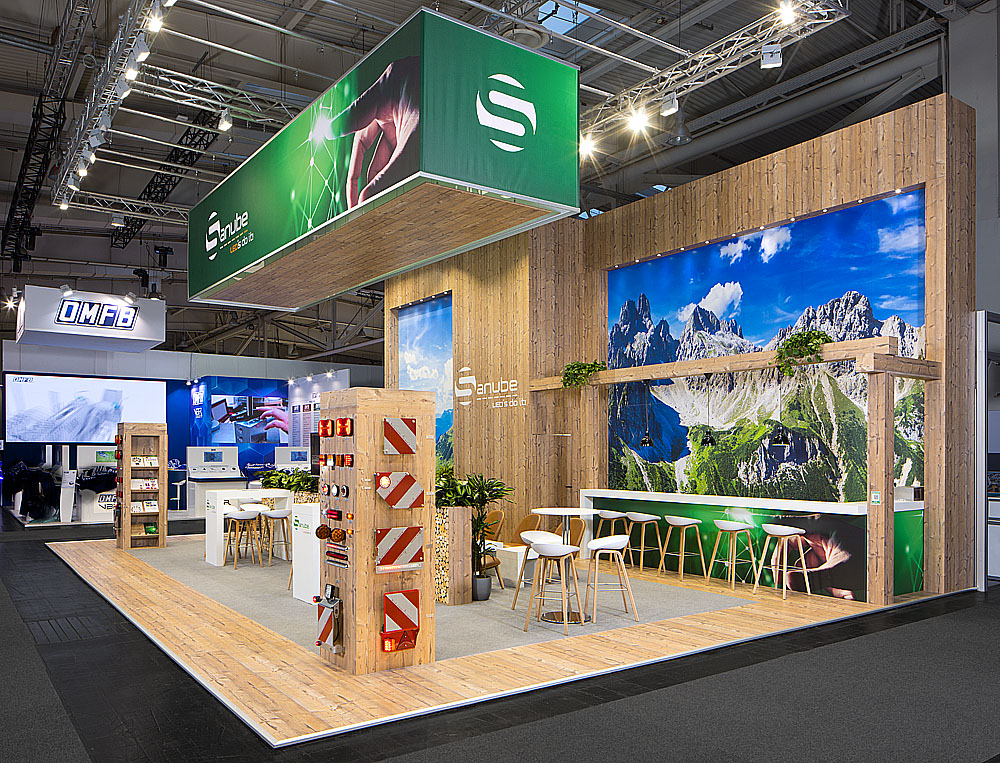 Exhibition stand construction in Hanover – customized solutions for companies by MDS Messebau