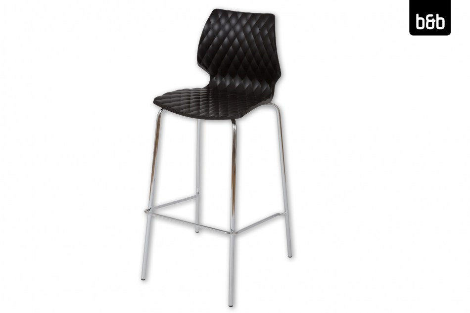 metalmobil UNI bar stool, black