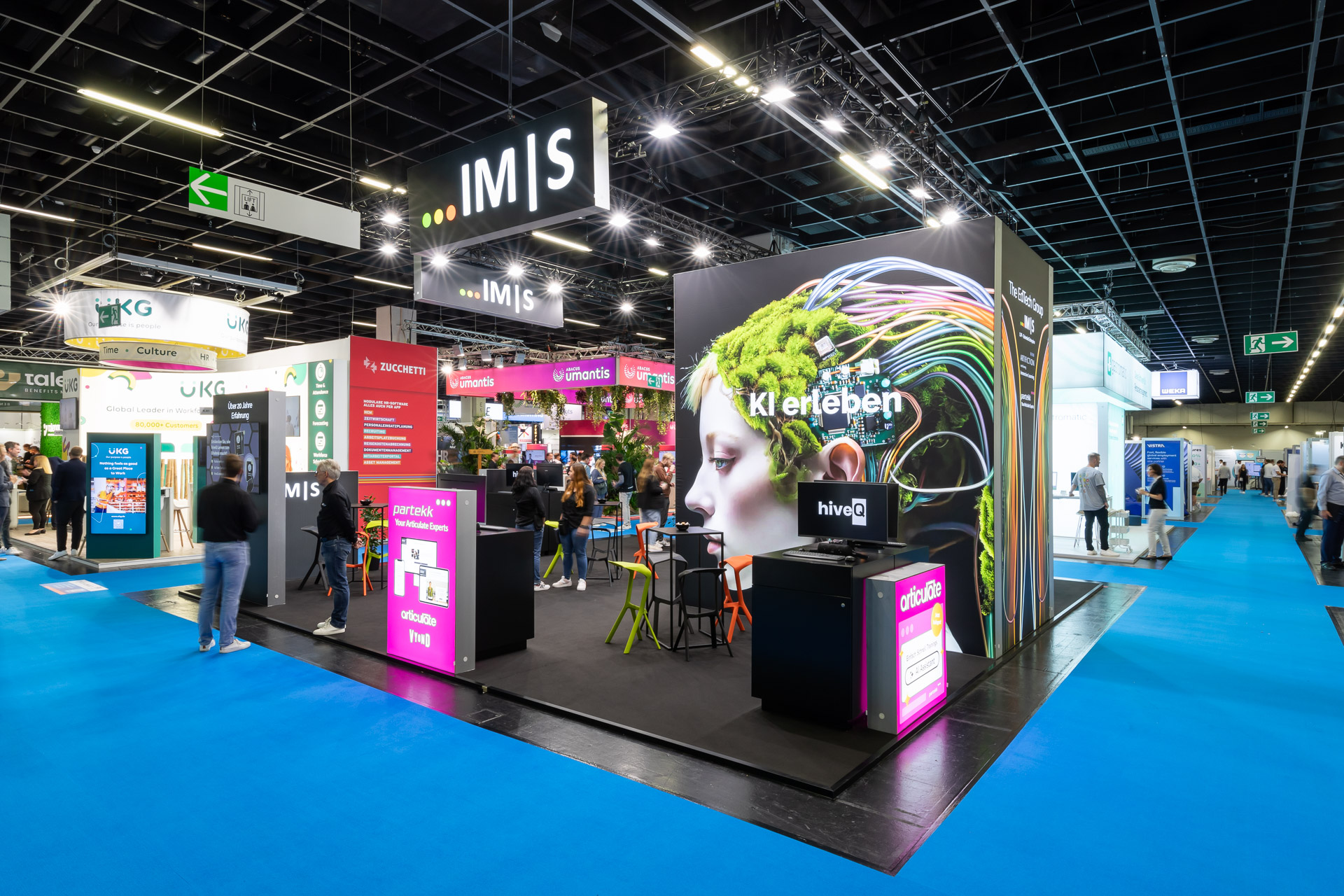 Exhibition construction service for safe and stable exhibition stands