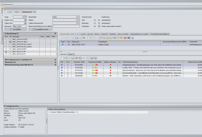 Z-ATLAS AES (Export) - the customs software